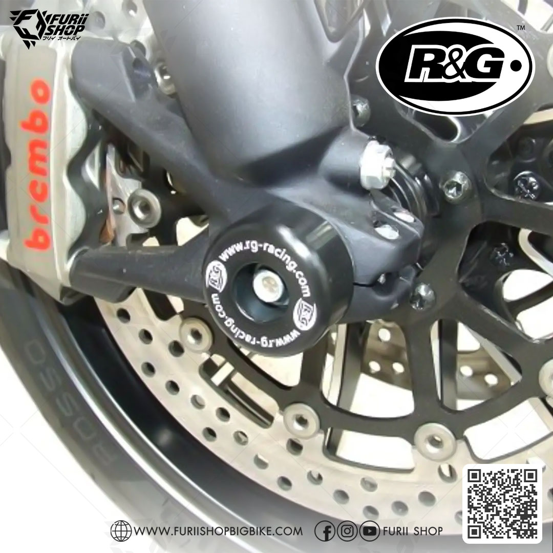 กันล้มหน้า R&G Front Protector : for Ducati Diavel 2011-2017