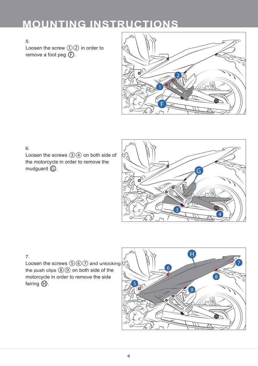โช๊คหลังแต่ง Ohlins YA069 For Yamaha Exciter 150 Y15ZR ปี 2015-2020