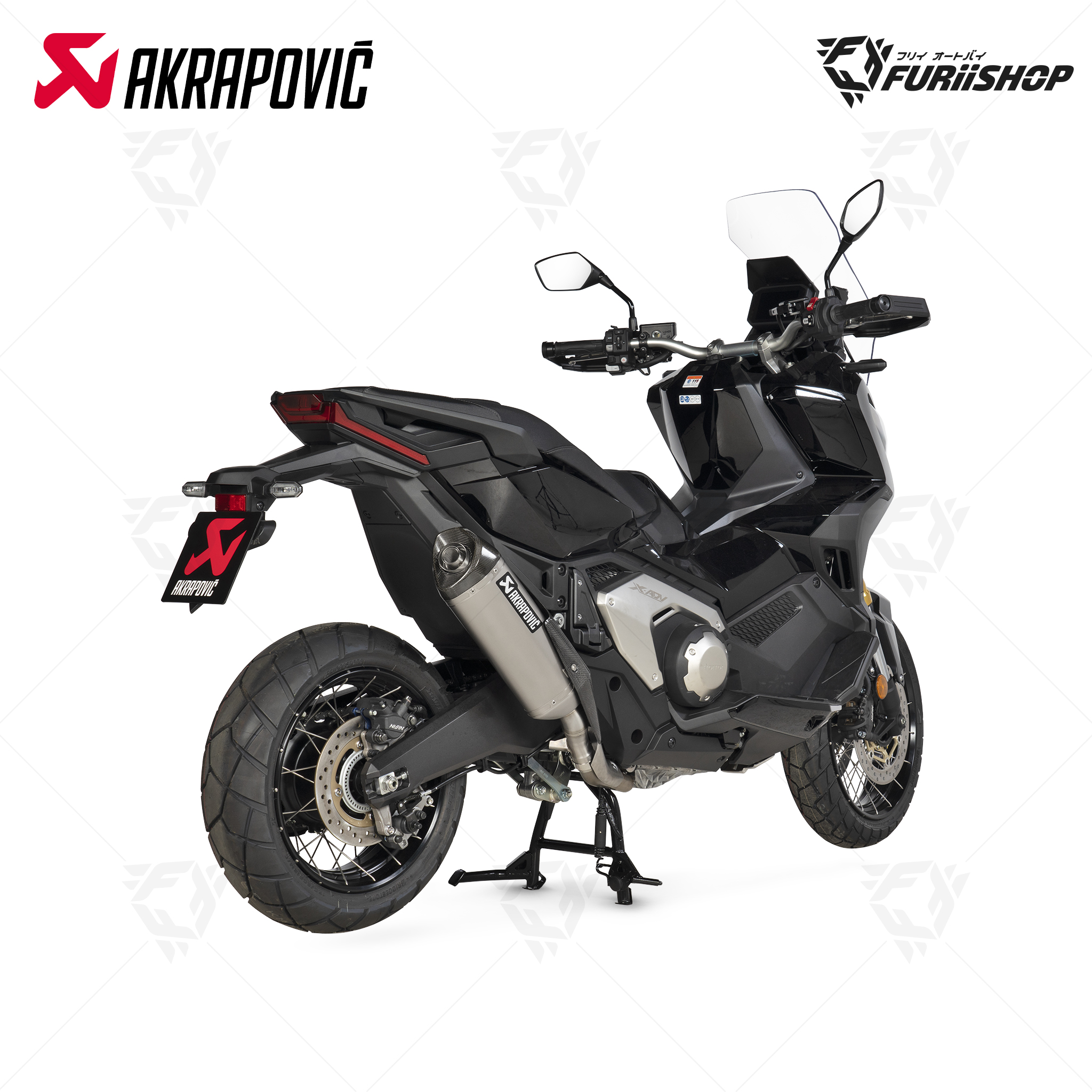ท่อ Akrapovic - Slip On of HONDA XADV 750 2017-2020/All new 2021-2024
