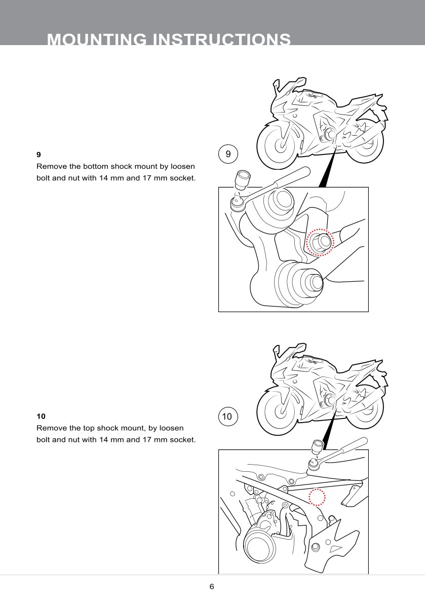 โช๊คหลัง โช๊คแต่ง โช๊คมอเอตร์ไซค์ OHLINS HO110020 FOR HONDA CBR500R/CB500F ของแท้