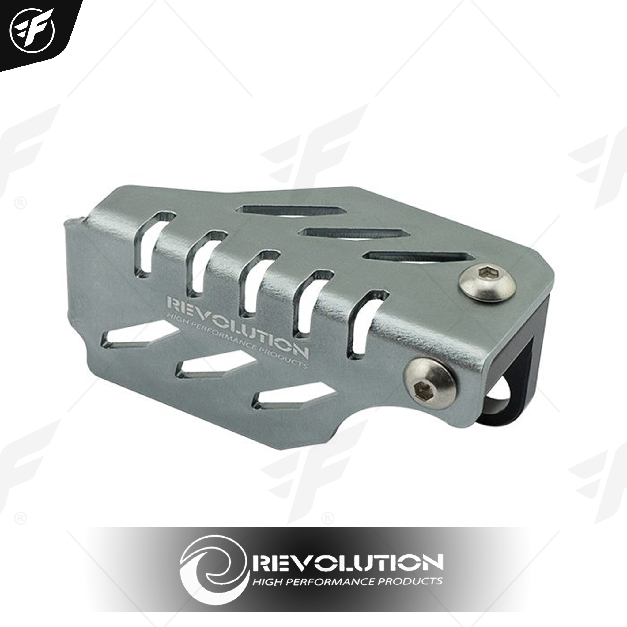 การ์ดปั้มดิสหน้าบน (R) REVOLUTION MONKEY-125 เงิน