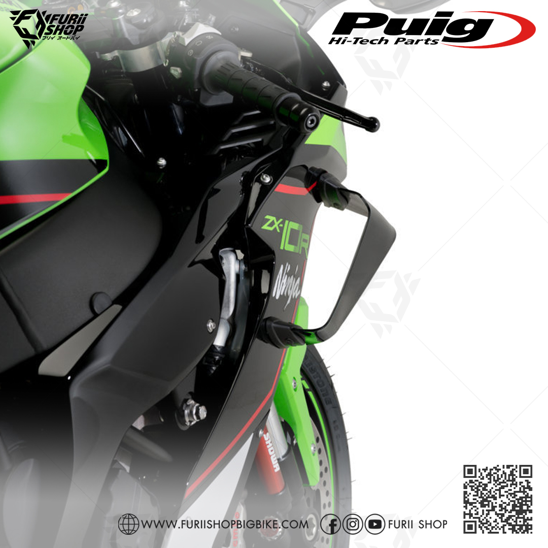 ปีกข้าง Puig Winglet GP : for Kawasaki Zx10RR 2021-2022 All new !!