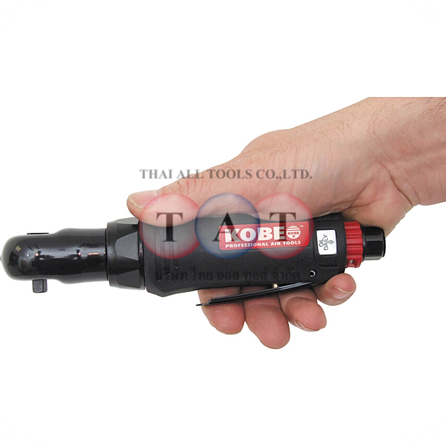 KOBE R7722 ประแจลม 1/4 นิ้ว 200RPM แรงบิด 27Nm | Air Ratchet Wrench