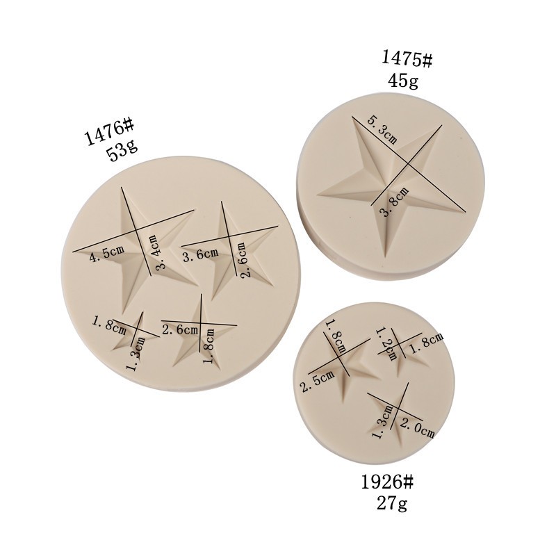 แม่พิมพ์ซิลิโคนเค้กตกแต่งลูกไม้ fondant แม่พิมพ์ซิลิโคนแม่พิมพ์ช็อกโกแลตดาว