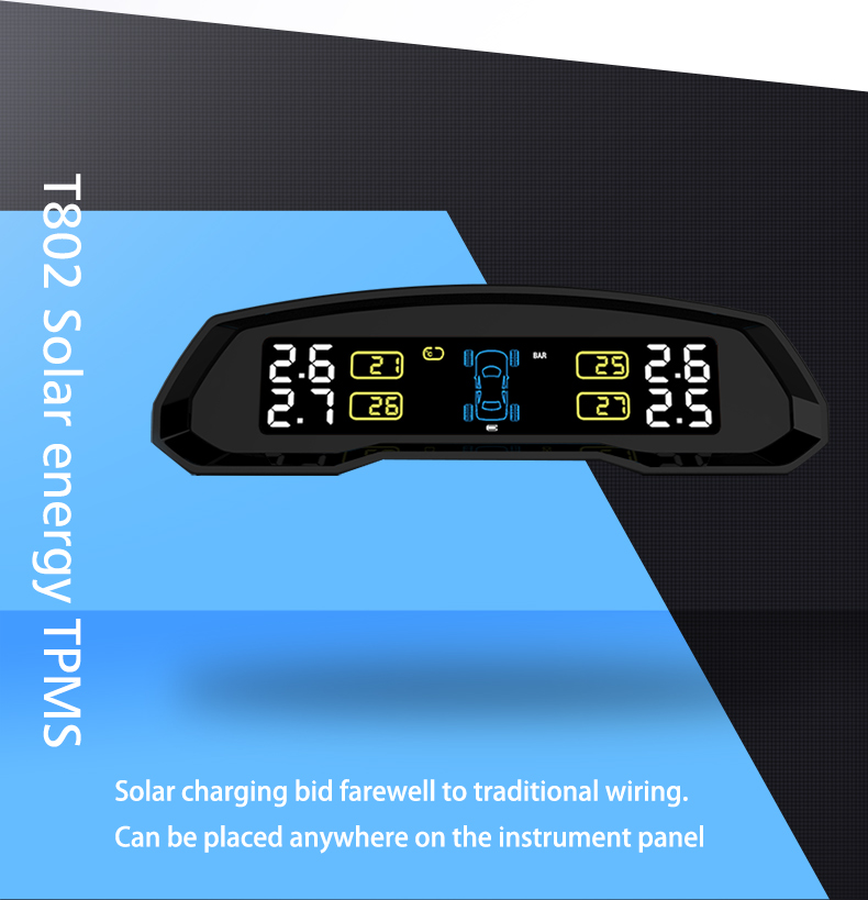 TPMS เซนเซอร์วัดลม โซลาเซลล์