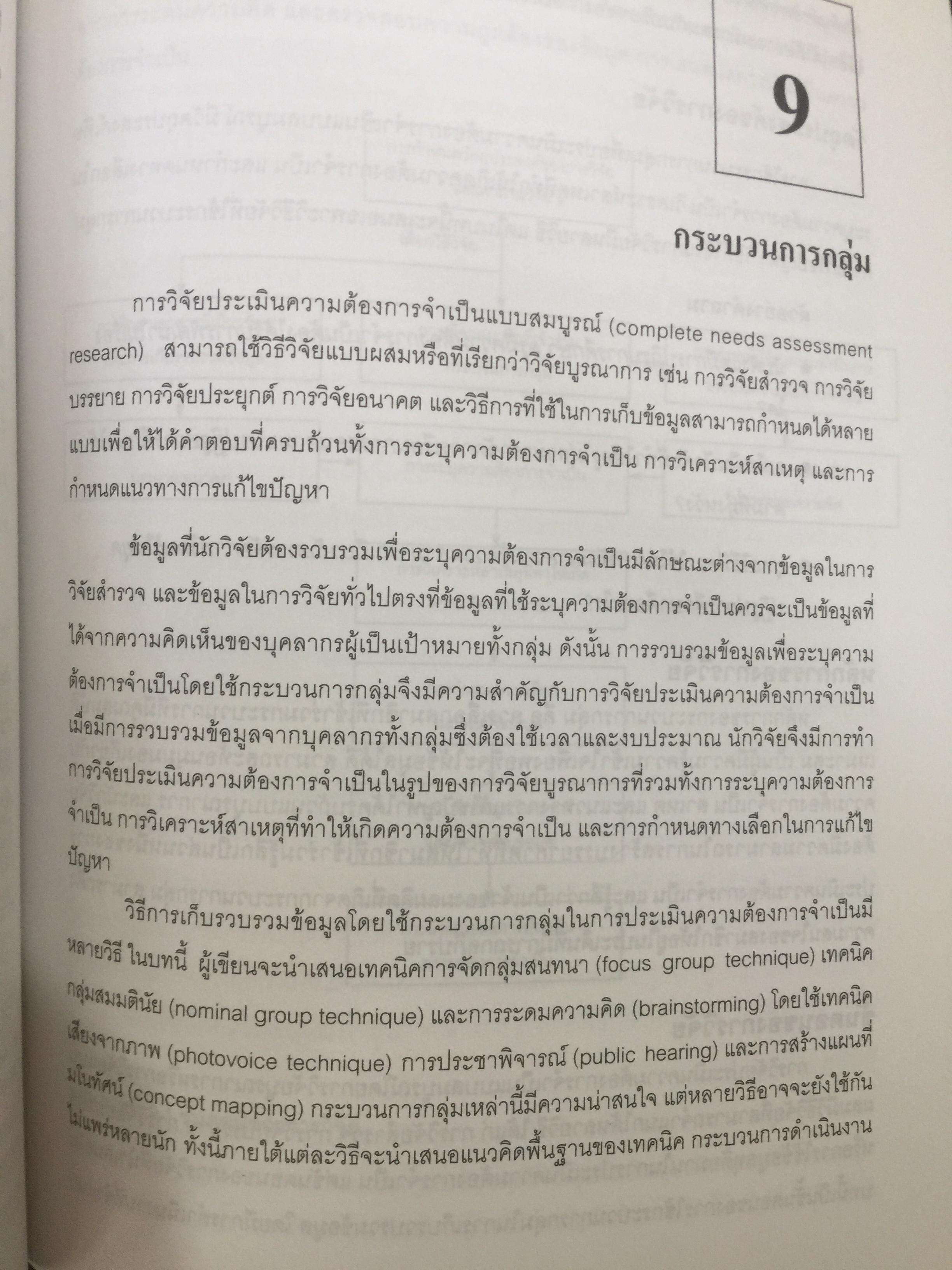 การวิจัยประเมินความต้องการจำเป็น. Needs Assessment Research ผู้เขียน รศ.ดร.สุวิมล ว่องวาณิช สำนักพิมพ์แห่งจุฬาลงกรณ์มหาวิทยาลัย 0 กก.