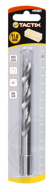 ดอกสว่านเจาะไม้ BRAD 11mm 411521 TACTIX