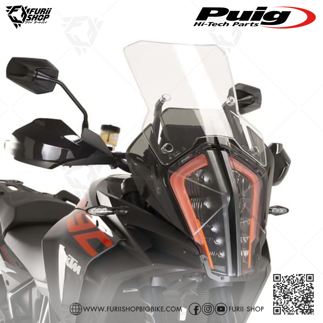 การ์ดไฟหน้า Puig Head light protector : for KTM 1090/1290 adv all New!!