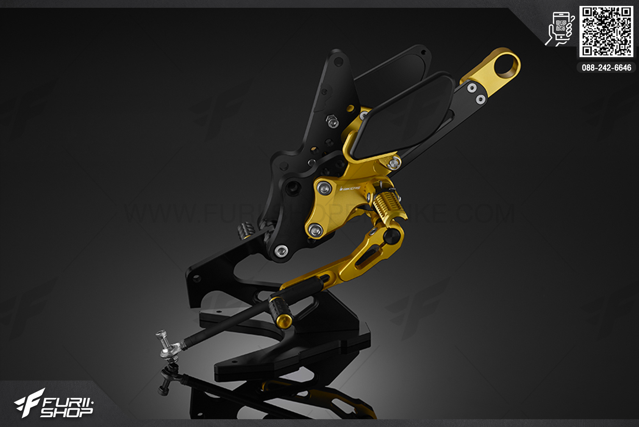 เกียร์โยง Rear Set Bikers Yamaha YZF-R15 2017-2020