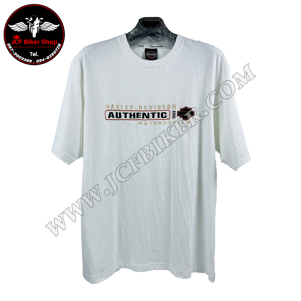 เสื้อแขนสั้น H-D AUTHENTIC #124 XL