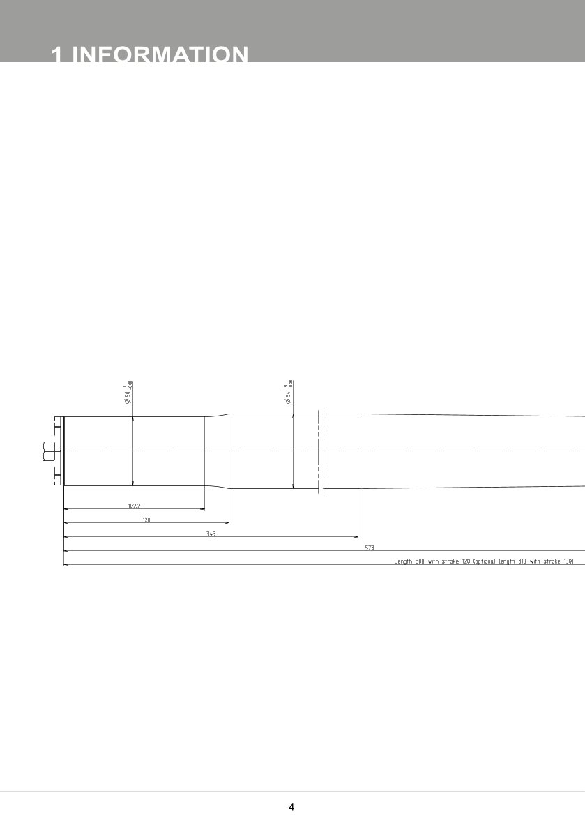โช้คหน้า OHLINS FF520 FOR Universal Gold All