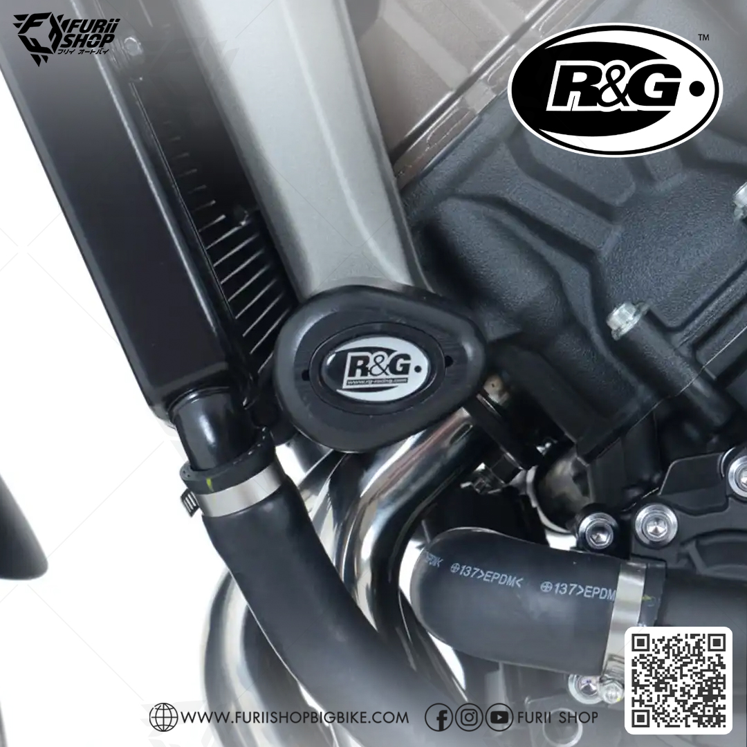 กันล้มกลาง R&G Crash Protector : for Yamaha FZ09/MT09 2014-2016