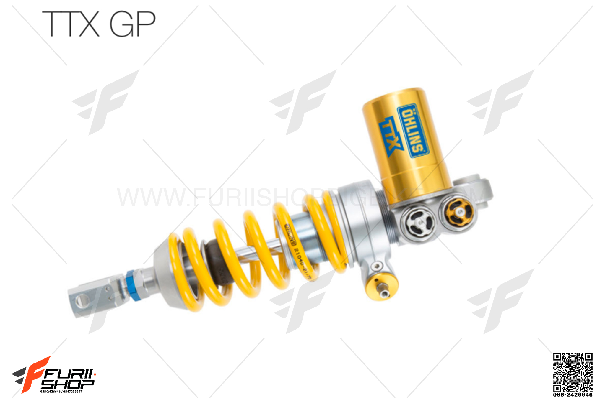 โช๊คหลัง OHLINS SU468 TTX GP for SUZUKI GSX-R1000 2017-2022