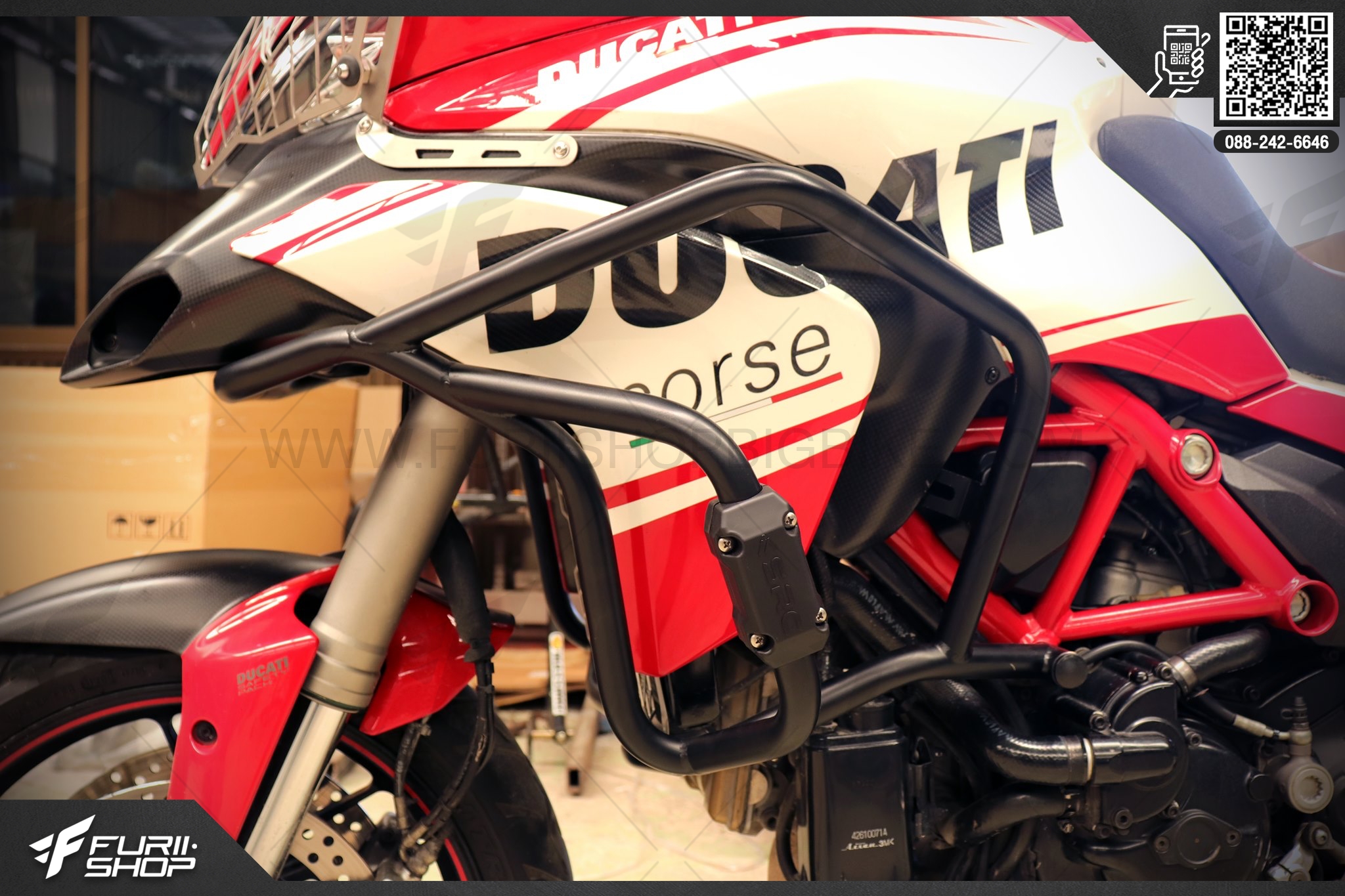 แคชบาร์ SRC FOR DUCATI MULTISTRADA 1200 2010-2014