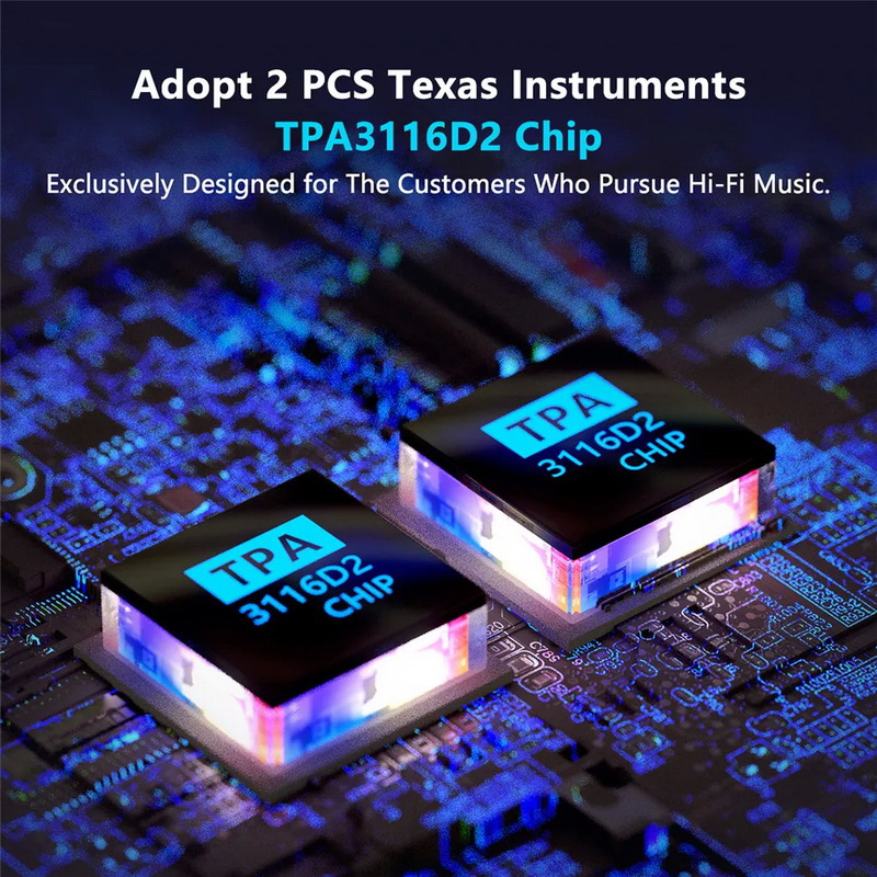 Fosi Audio BT20A Bluetooth Amplifier ClassD ชิป TPA3116D2 x2 ประกันศูนย์ไทย