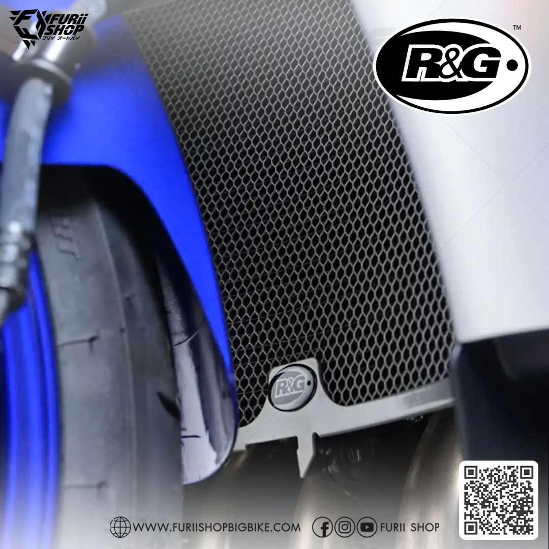 การ์ดหม้อน้ำ R&G Radiator Guard : for Yamaha R6 2017-2021