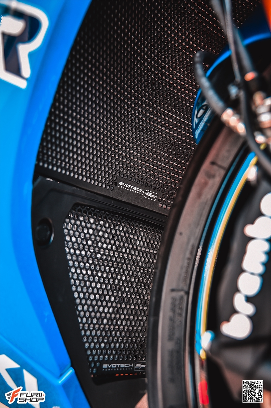 การ์ดหม้อน้ำ Evotech สำหรับ Suzuki GSX-R1000 L7