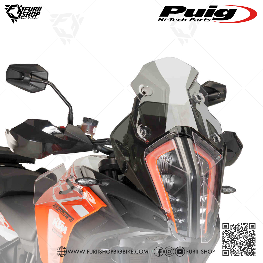 ชิลด์หน้า Puig Windshield Racing : for KTM 1290 Super Adventure 2017-2018