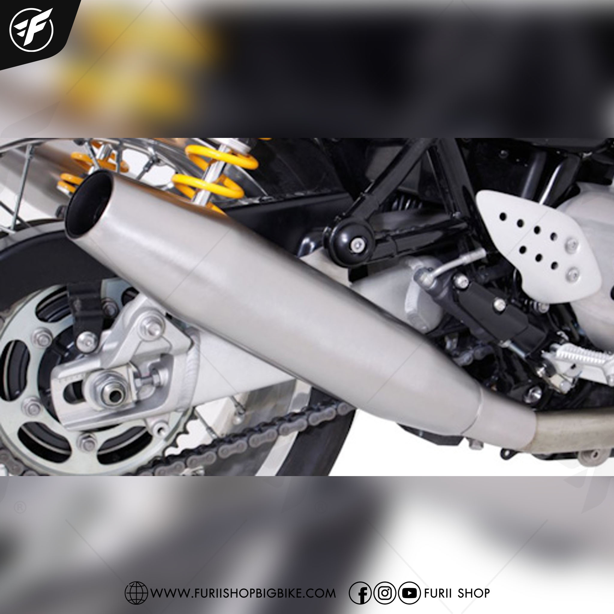 ท่อ REMUS SLIP ON MATT FOR Triumph Speed Twin 1200 2019-2020