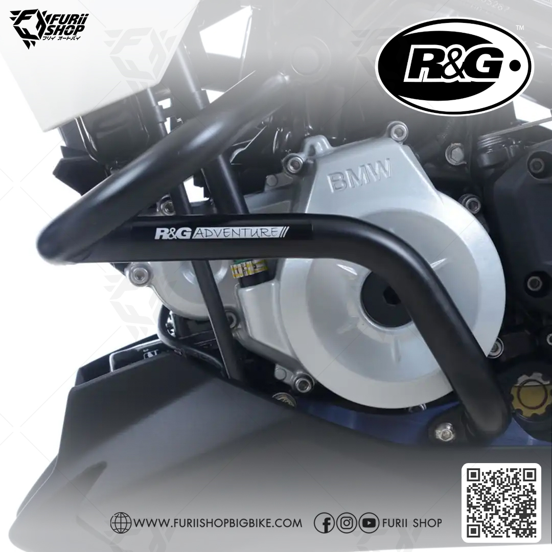 แคชบาร์ R&G Adventure Bar : for BMW G310R 2017-2021
