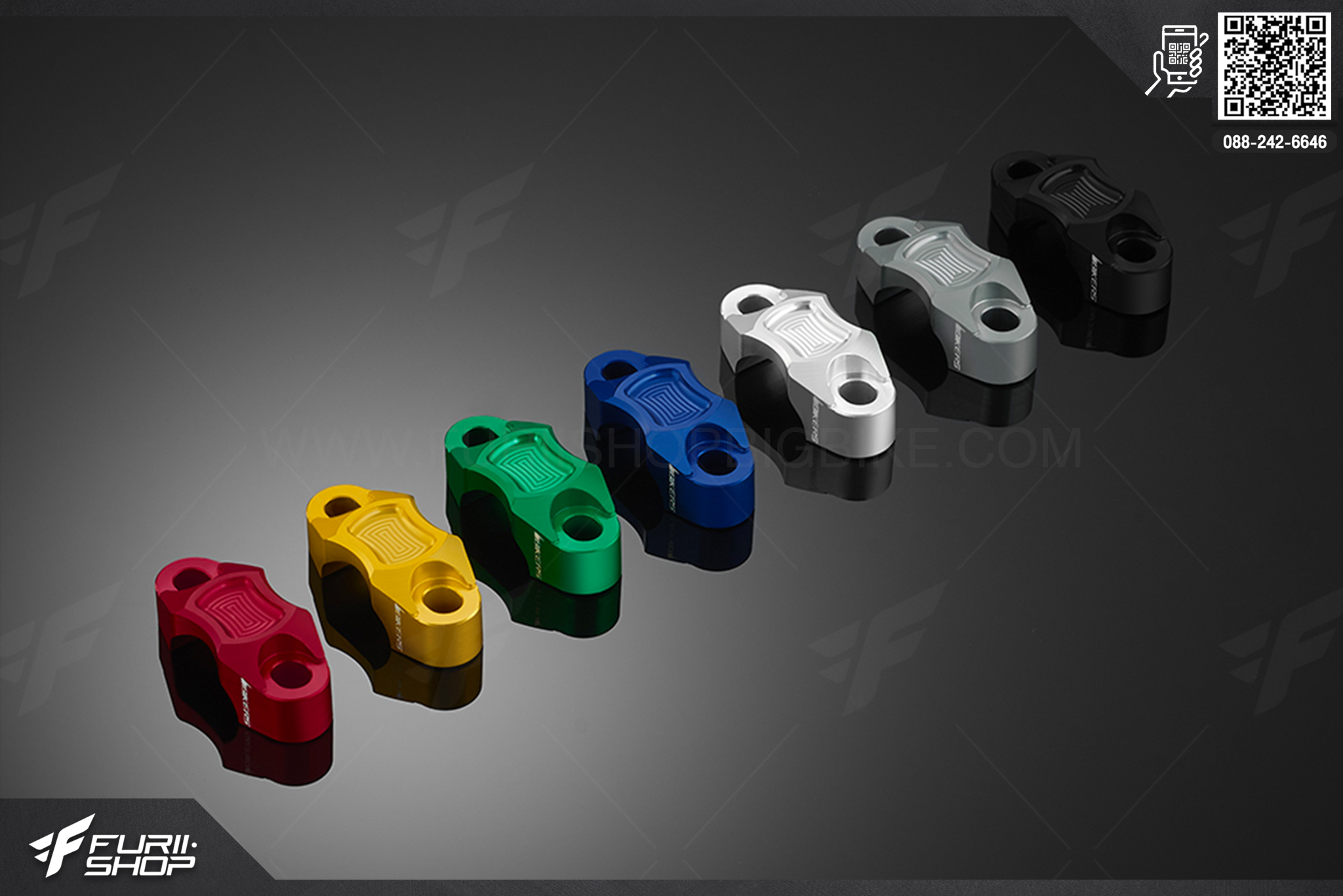 Rotating Bar Clamp (1 Piece) Biker Yamaha YZF-R15 (2014-2016)