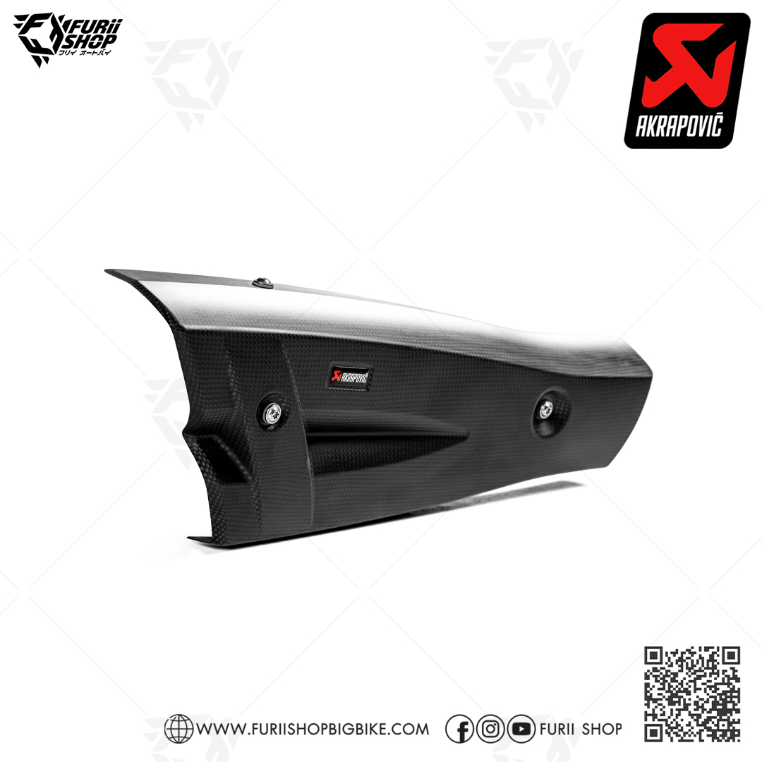 การ์ดท่อ Akrapovic Heat Guard Carbon : for Honda Monkey 2019-2023