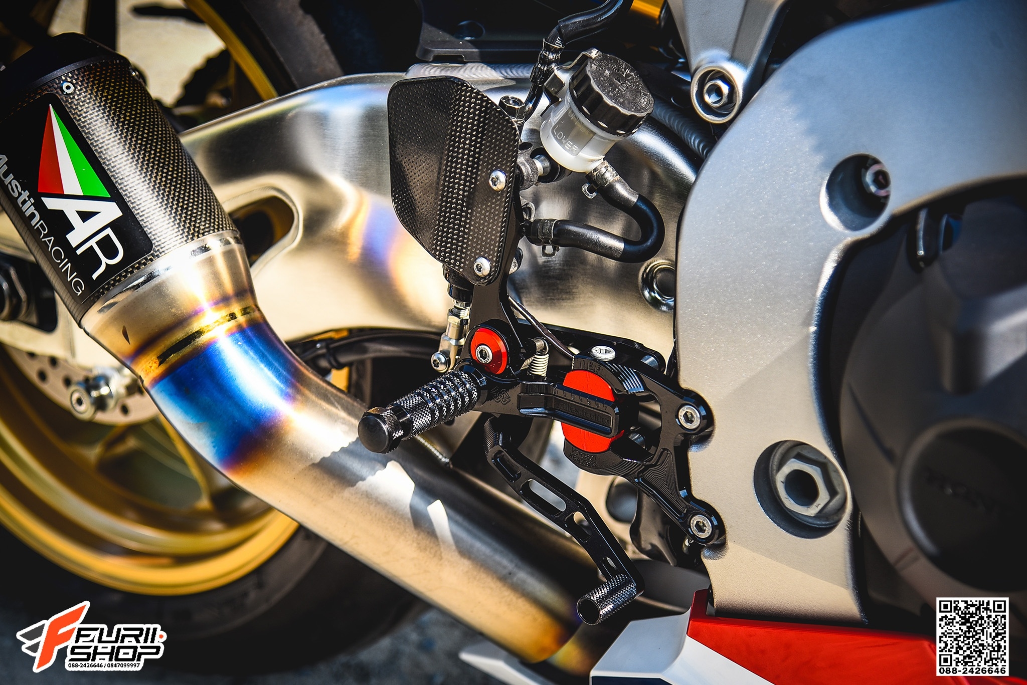เกียร์โยง GILLESTOOLING VCR38 FOR HONDA CBR1000RR 2017