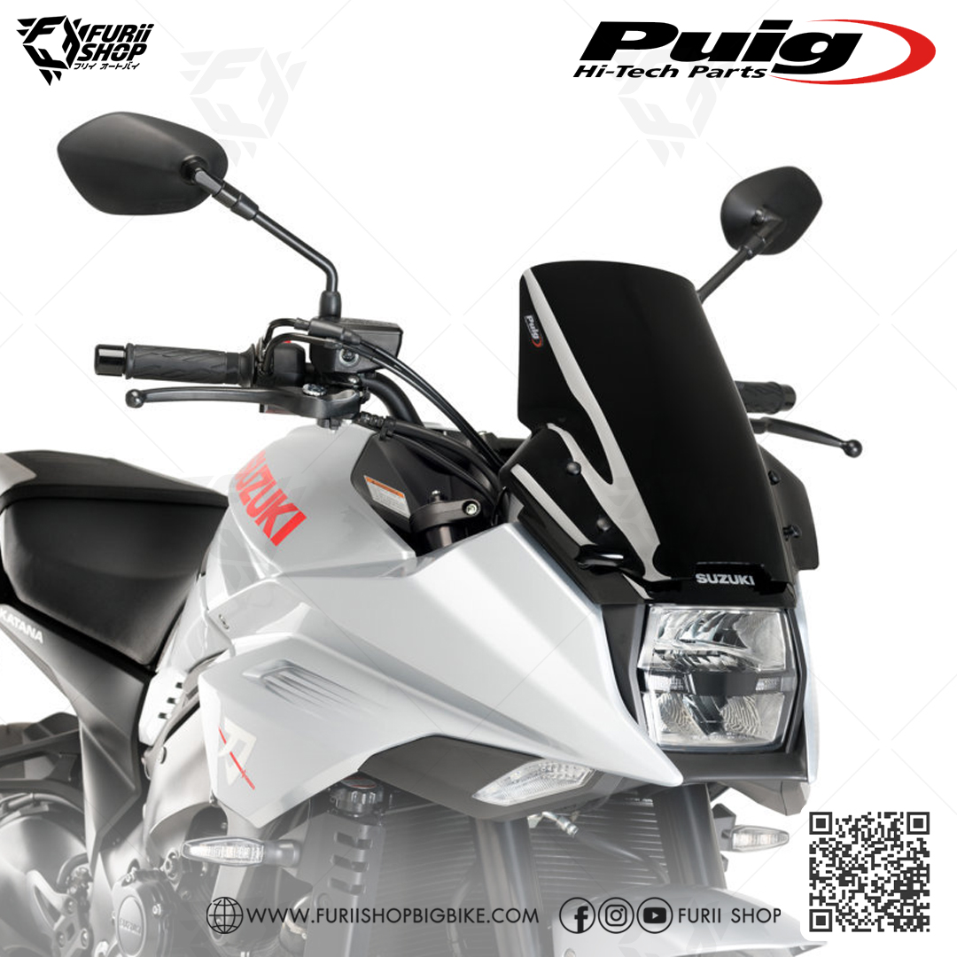 ชิลด์หน้า Puig Windshield Sport : for Suzuki Katana 2019-2022