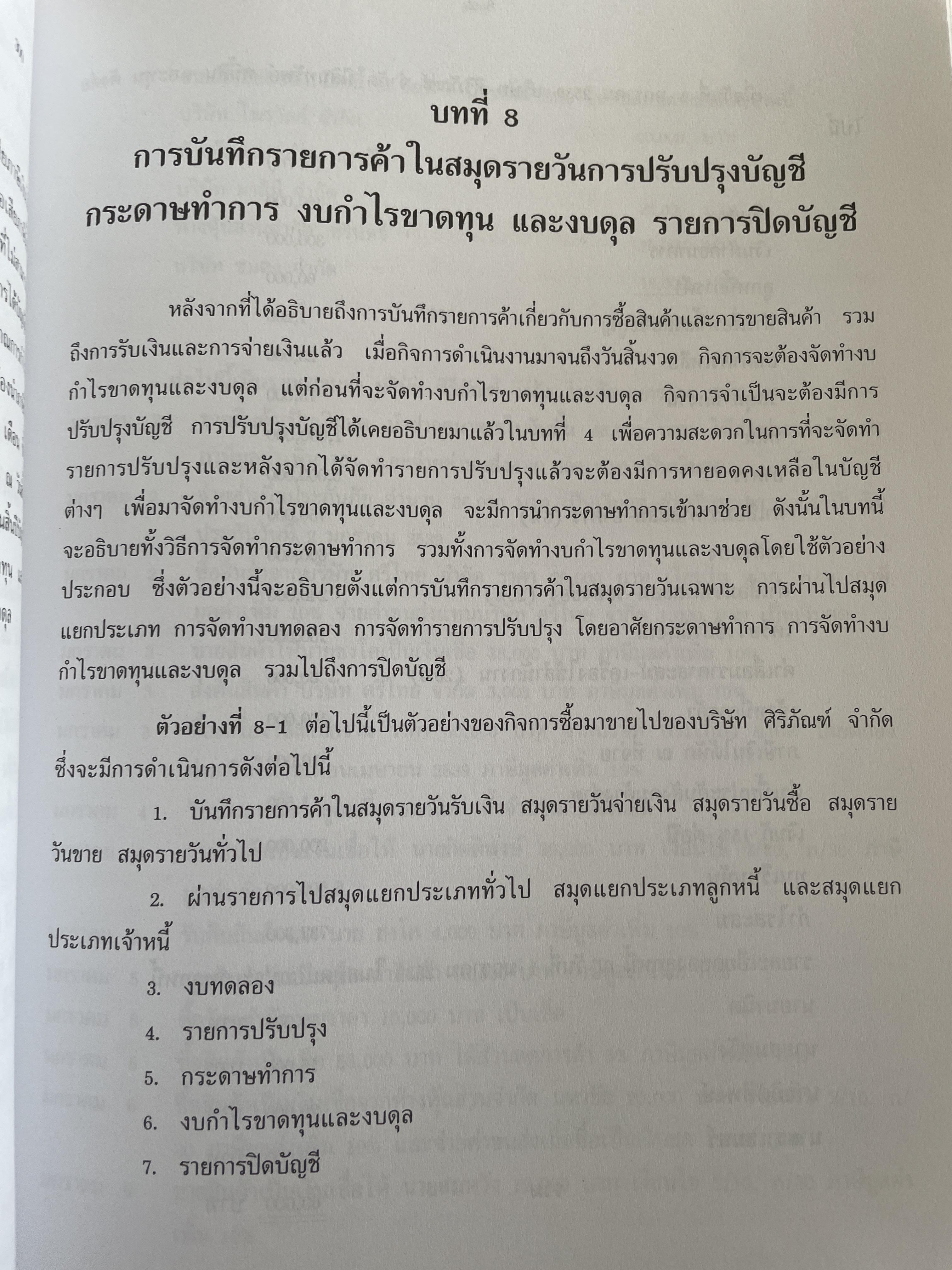 การบัญชี การเงิน ผุ้เขียน ผศ.วรรณงิภา ทัพวงศ์ 3,500 กรัม