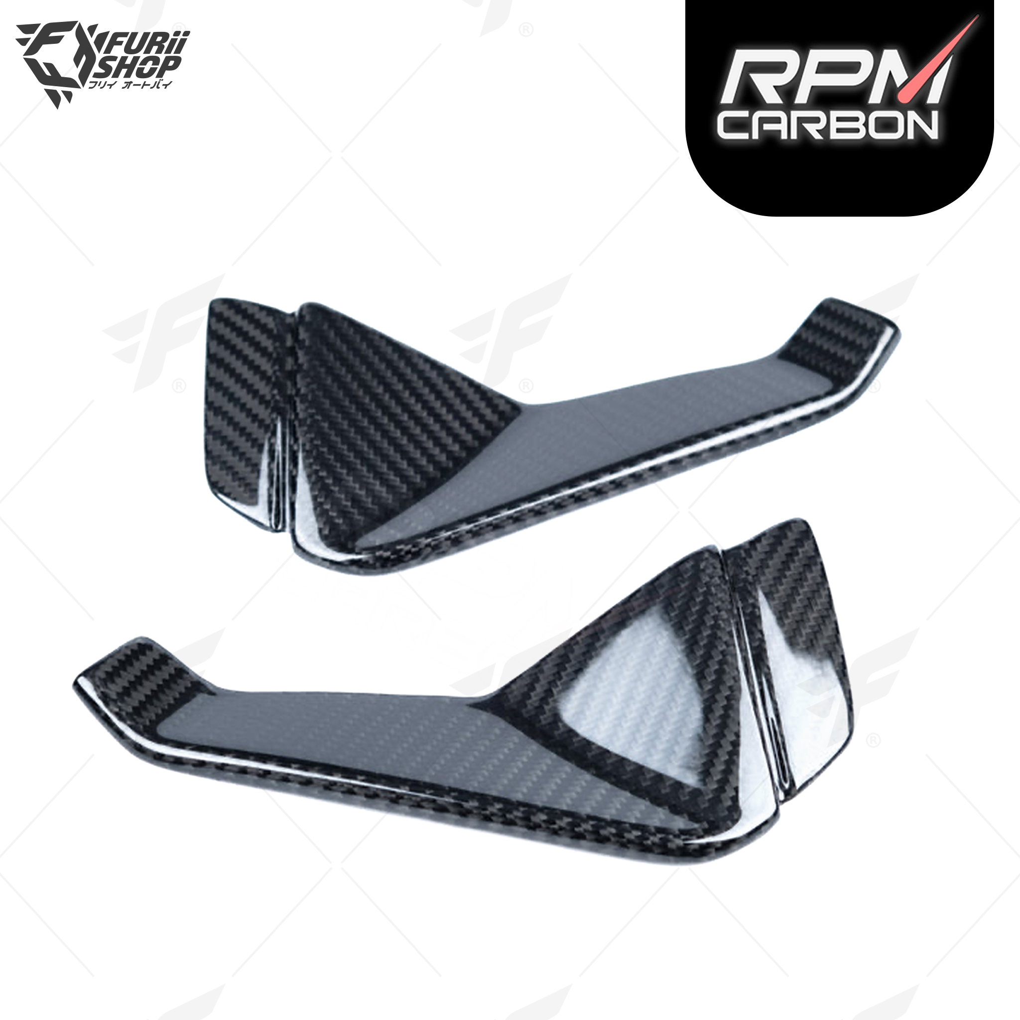 ผ้าปิดจมูก RPM Carbon Air Intake Covers : for Aprilia RS 660 2021+