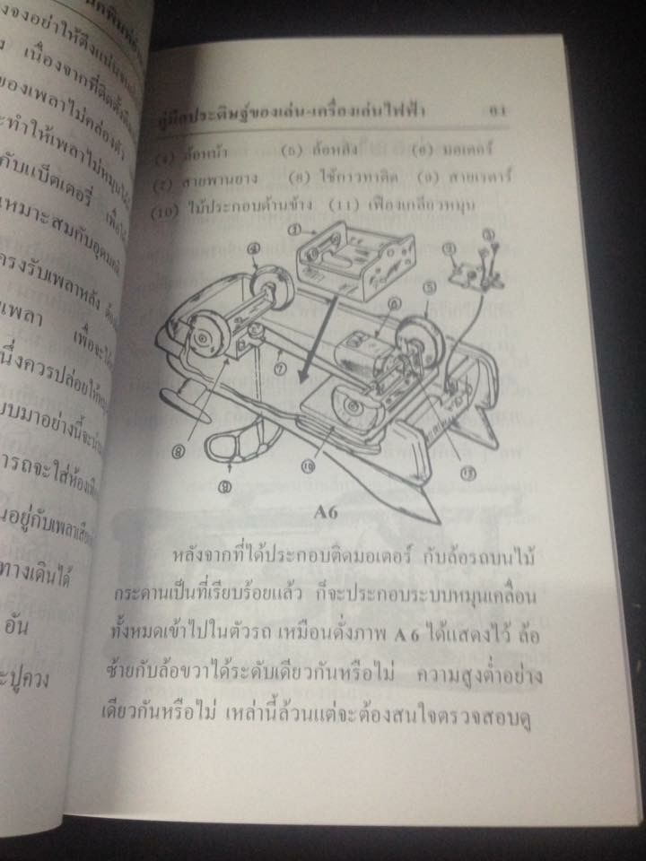 คู่มือประดิษฐ์ของเล่นและเครื่องเล่นไฟฟ้า