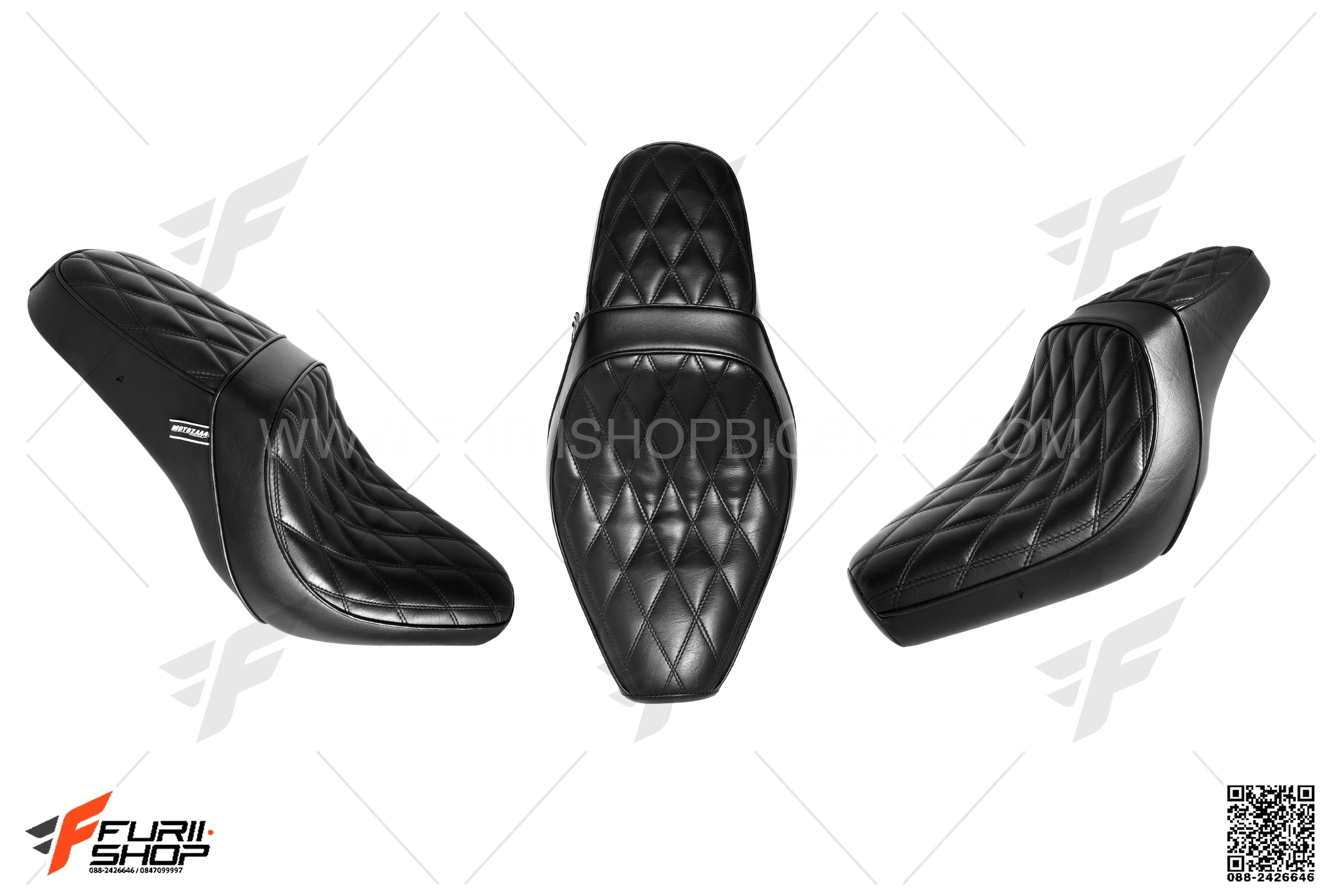 เบาะ MOTOZAAA ลาย2 FOR HONDA REBEL300/500