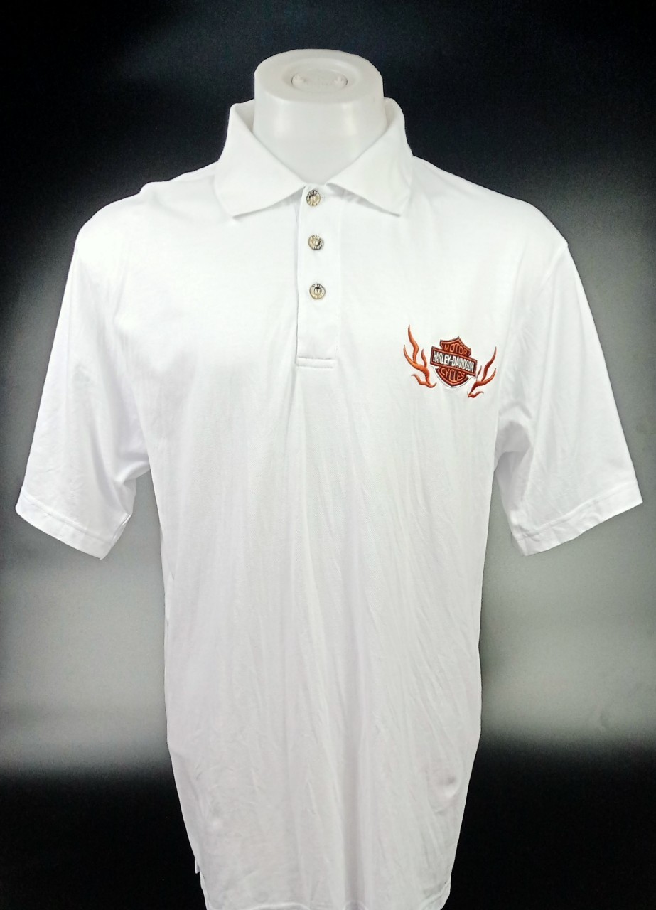 เสื้อโปโล H-D งานปัก #35 ไซส์ M,XL
