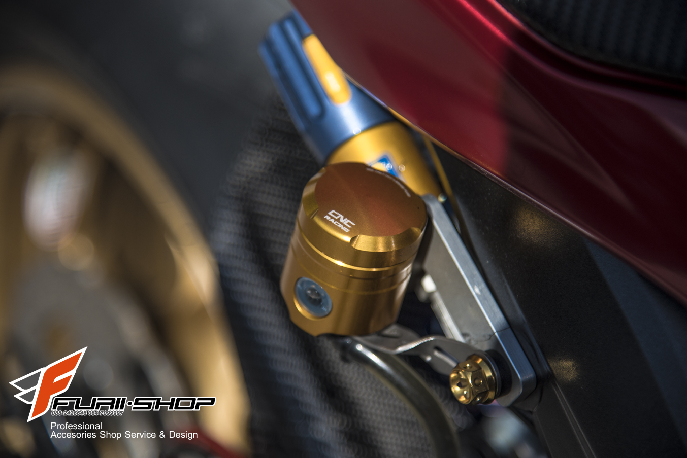 กระปุกน้ำมันเบรก CNC RACING