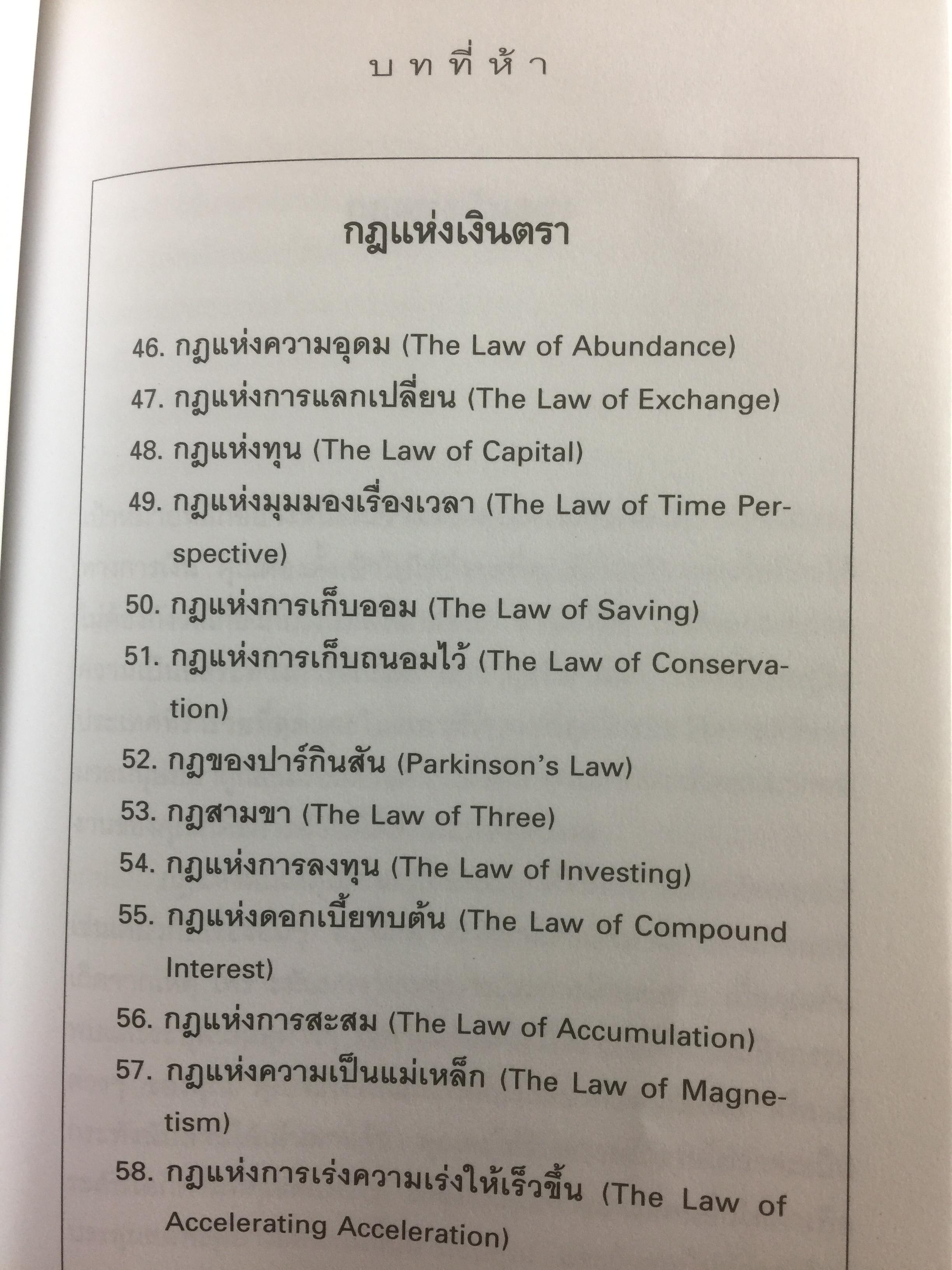 คัมภีร์แห่งความสำเร็จ Absolutely Unbreakable. Laws of Business Success ผู้เขียน Brain Tracy 0 กก.