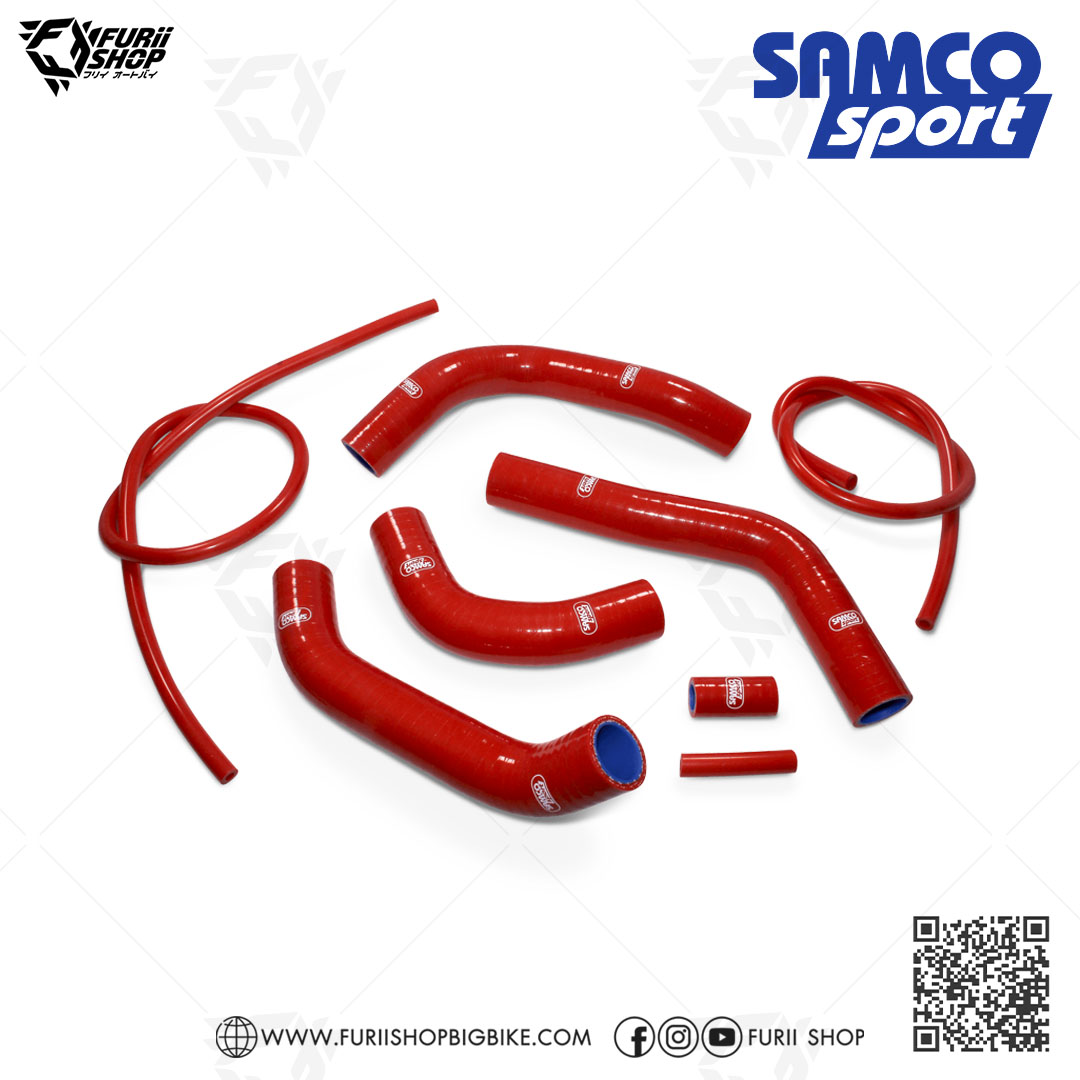 ท่อหม้อน้ำ Samco Sport Radiator Hose Kit (Red) : for Honda CBR1000RR-R 2020