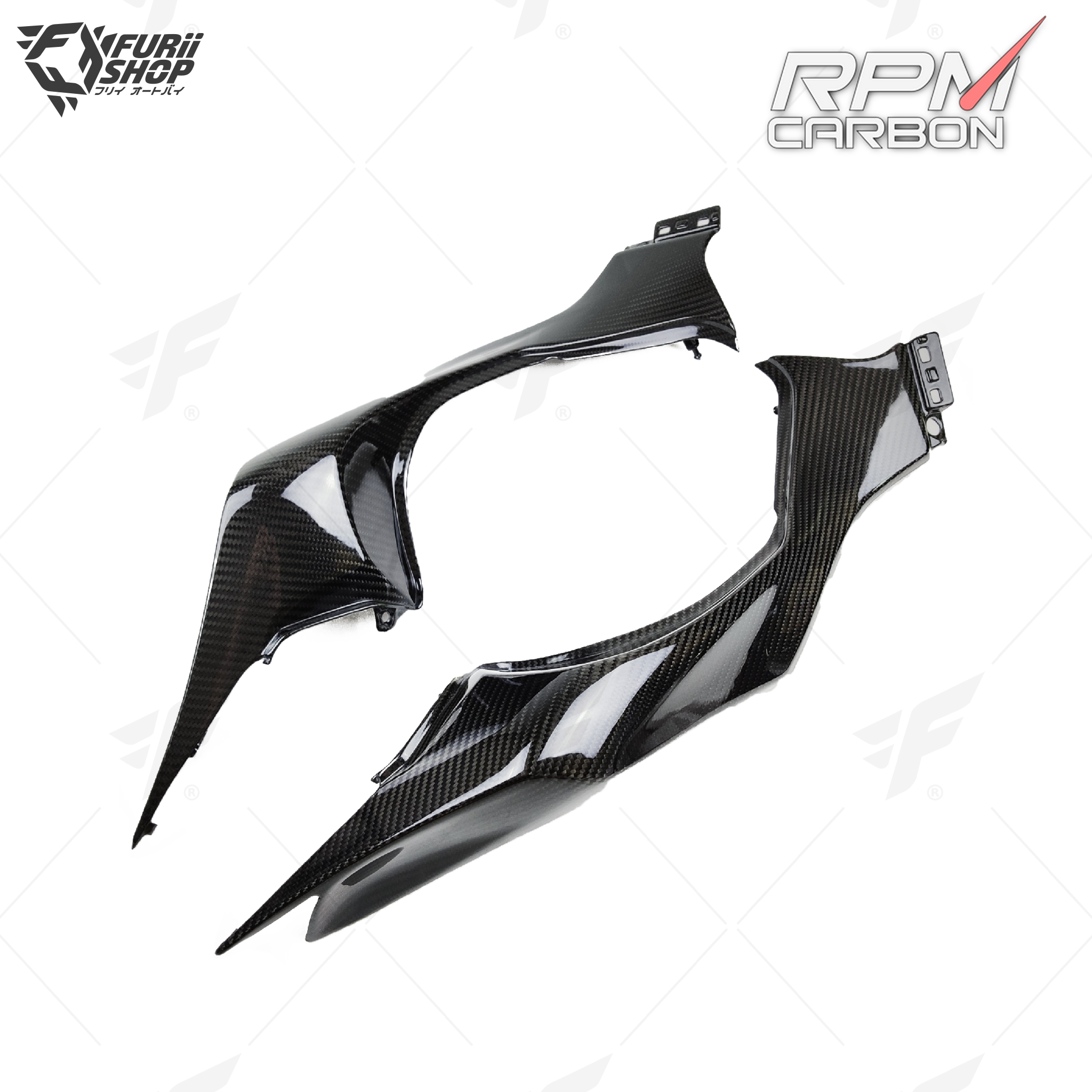 แฟริ่งข้างท้าย RPM Carbon Rear Side Fairings : for Kawasaki Z1000 2014+