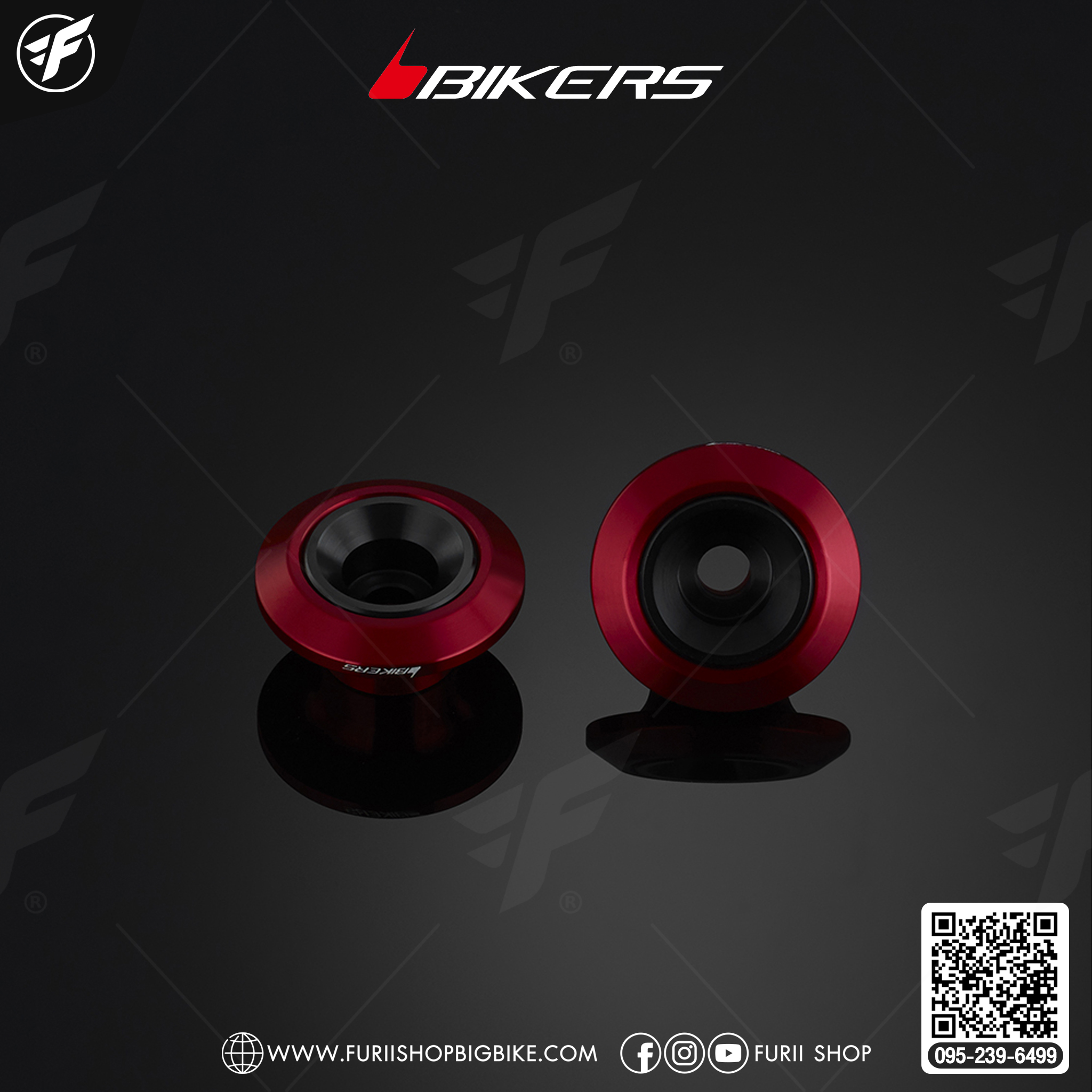 Bikers ถ้วยแต่ง ความโตรู M6 for Malaguti Madison150