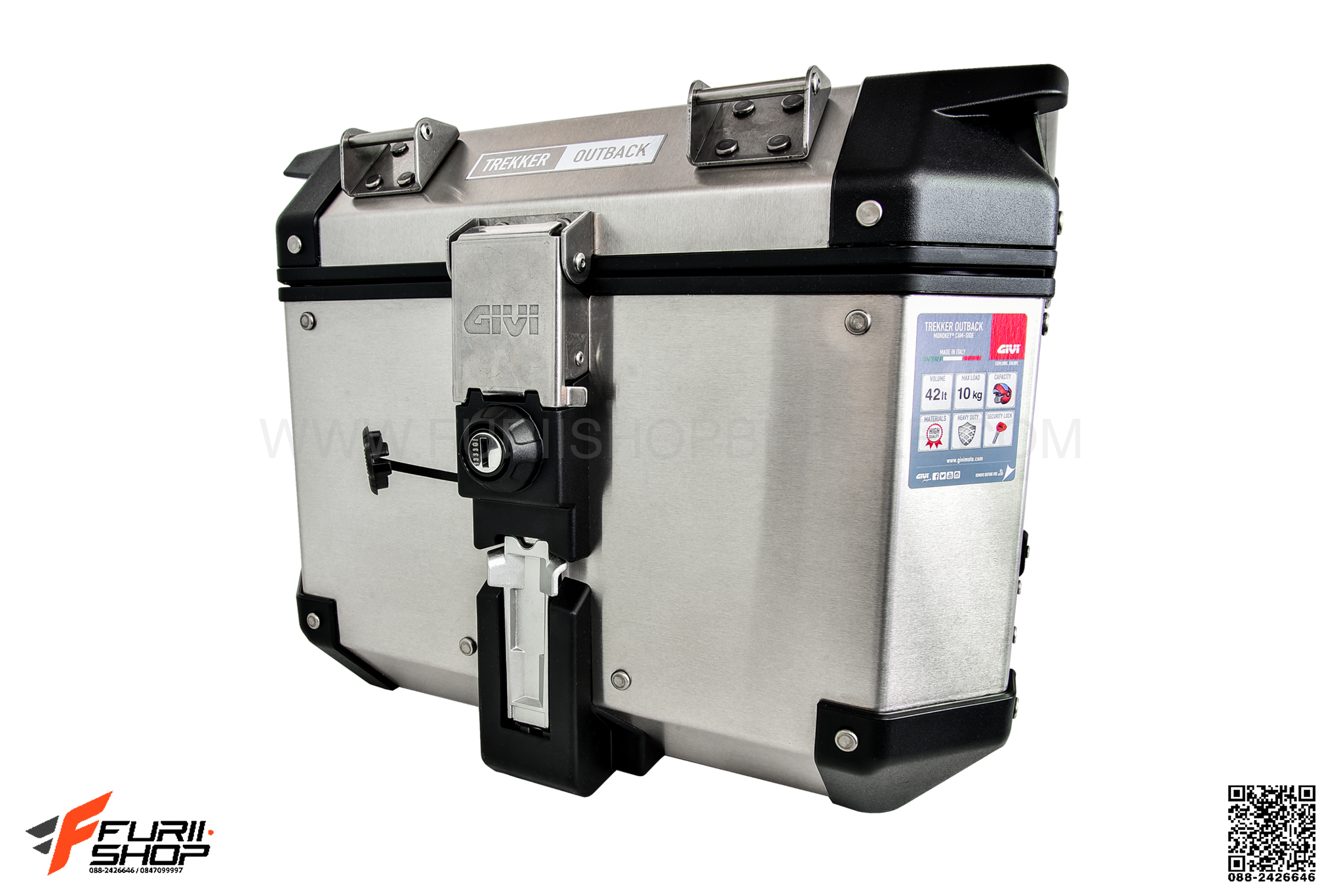 กล่องหลัง อลูมิเนียม GIVI