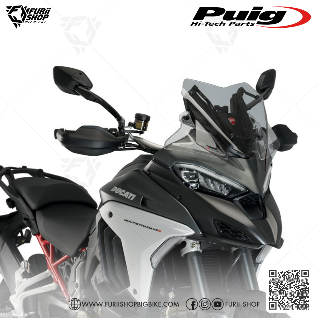 ชิลด์หน้า Puig Windshield Sport : for Ducati Multistrada V4/V4S 2021-2022