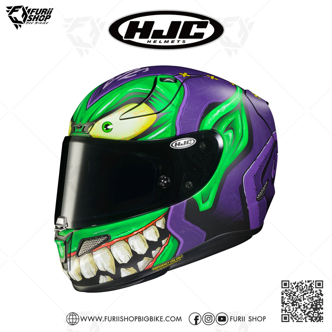 หมวกกันน็อคเต็มใบ HJC RPHA11 : GREEN GOBLIN