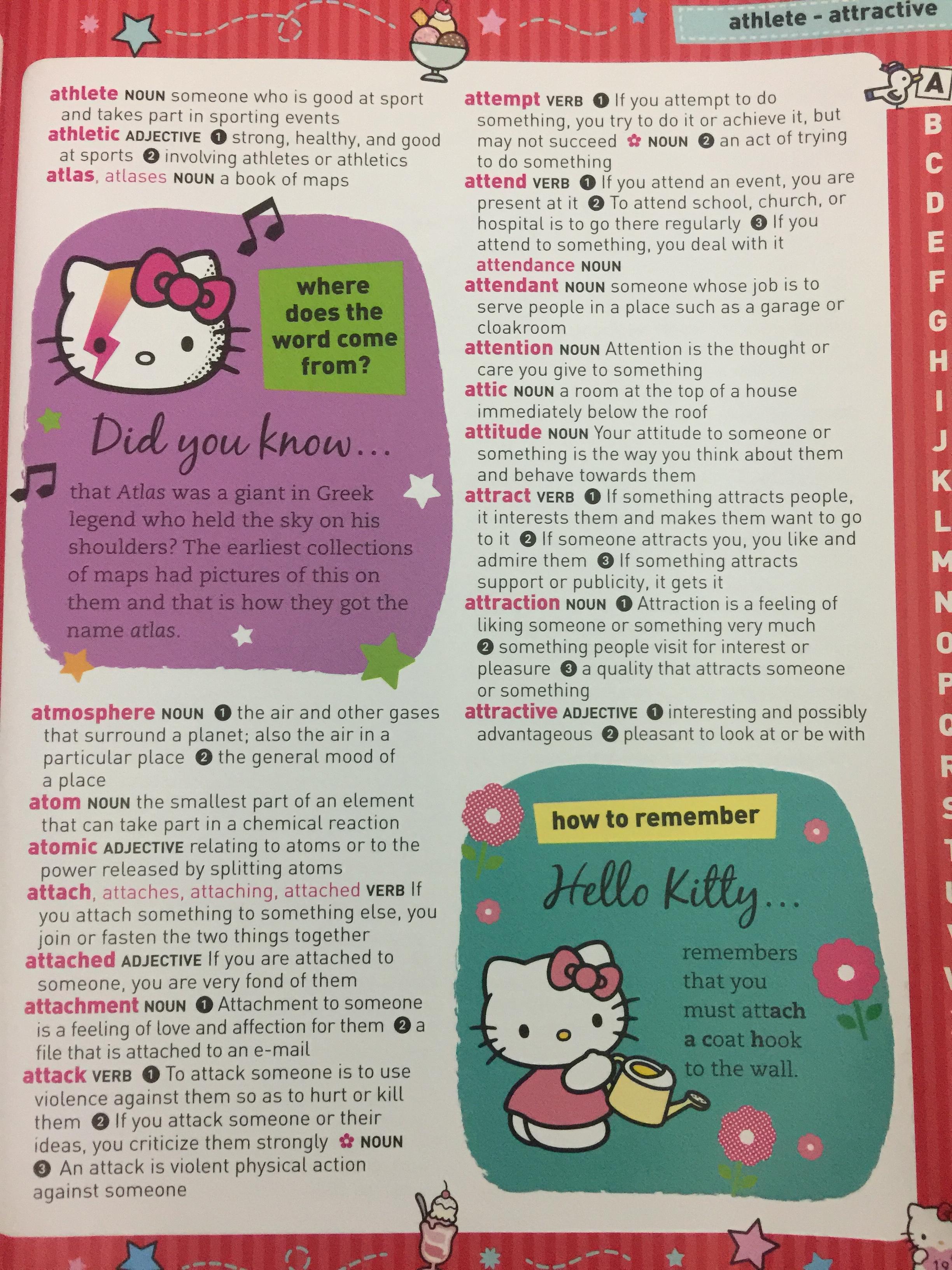 HELLO KITTY Dictionary. By Collins 0 กก.