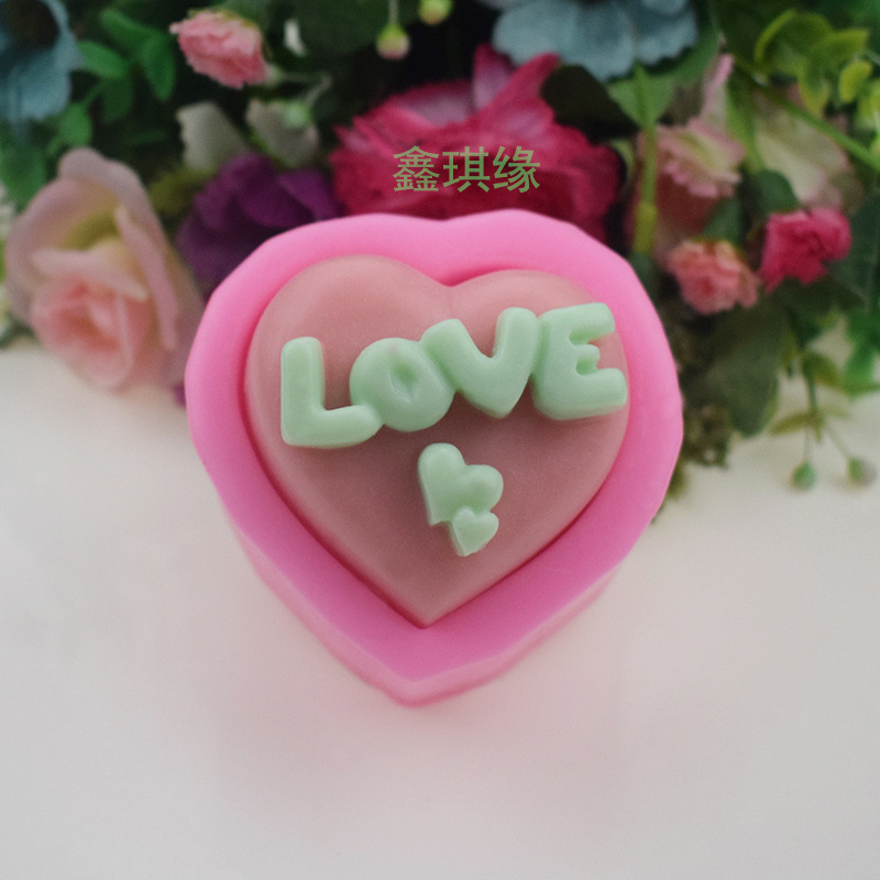แม่พิมพ์ซิลิโคน พิมพ์วุ้น หัวใจ เลือกแบบ