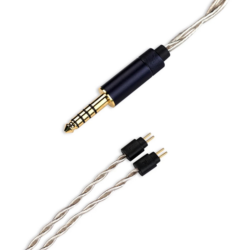 FiiO LS-4.4B สายอัพเกรดหูฟังทองแดงชุบเงิน โครงสร้าง Litz คุณภาพสูง