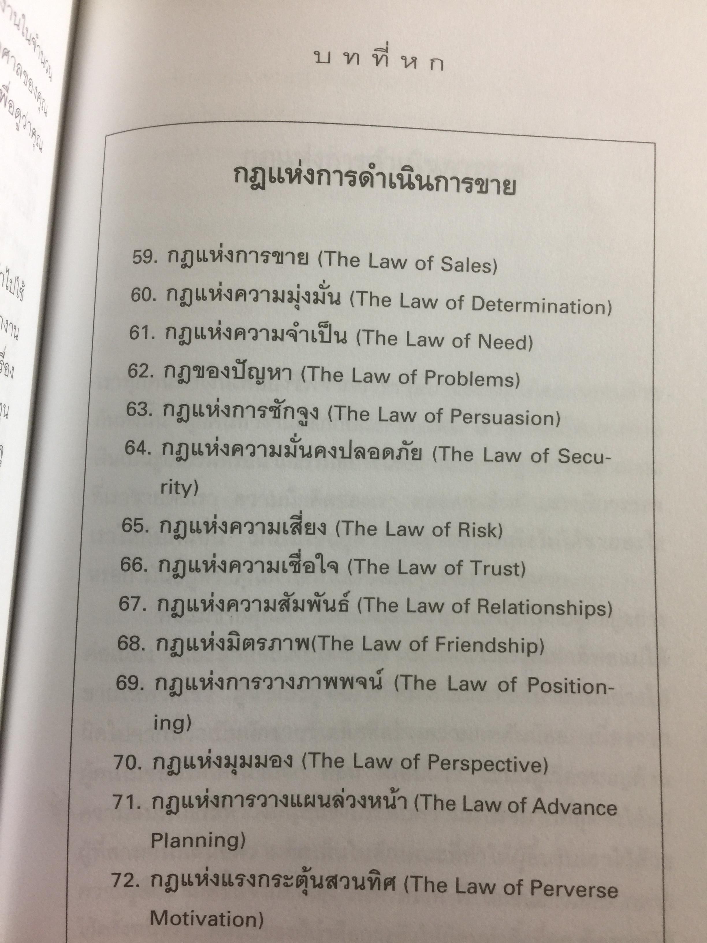 คัมภีร์แห่งความสำเร็จ Absolutely Unbreakable. Laws of Business Success ผู้เขียน Brain Tracy 0 กก.