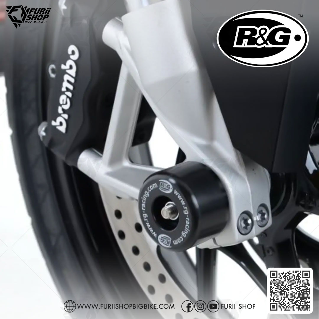 กันล้มหน้า R&G Front Protector : for BMW F800R 2014-2019