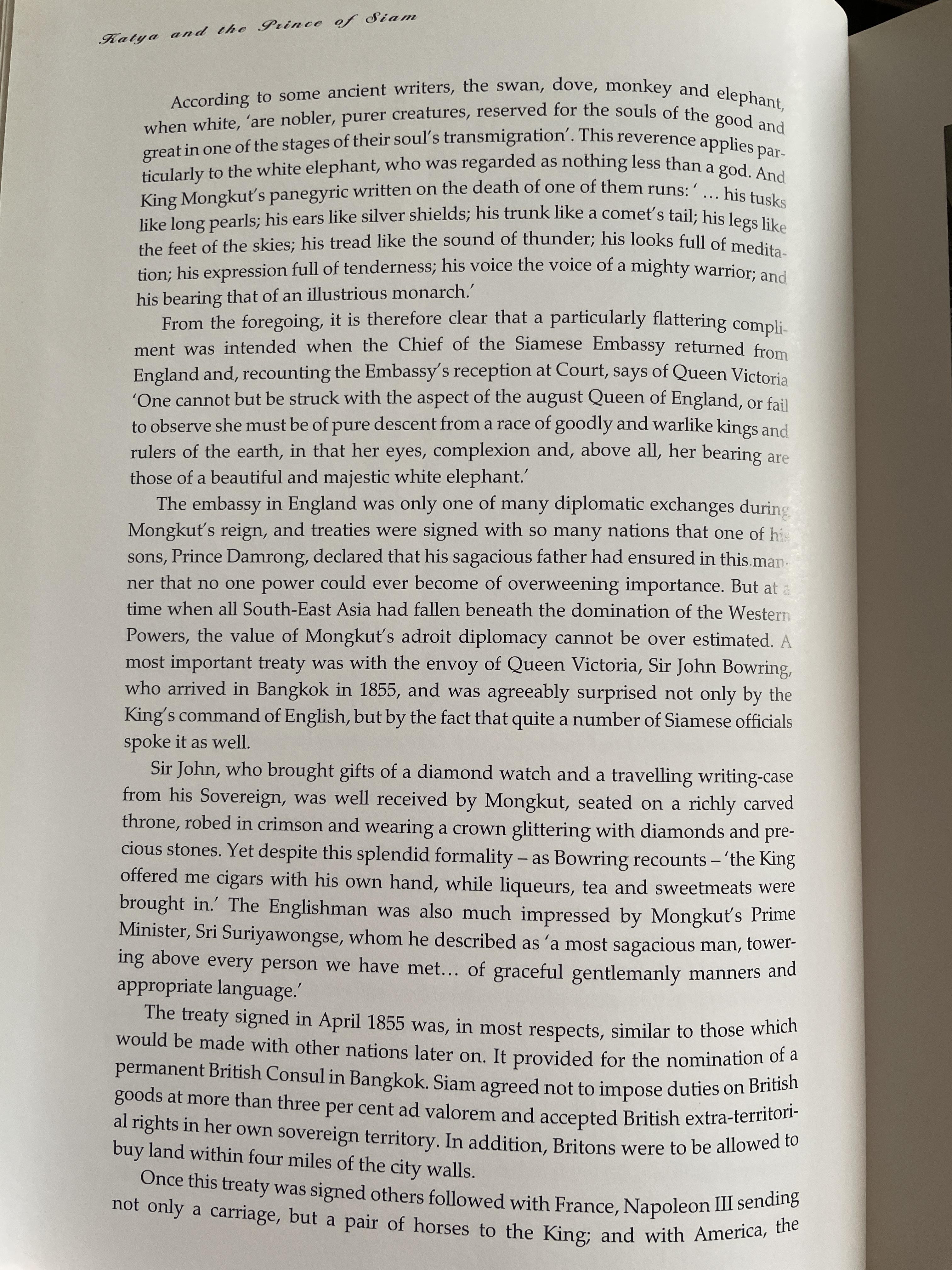 KATYA. & The Prince of Siam. ผู้เขียน EILEEN HUNTER. with NARISA CHAKRABONGSE. 4 กก.