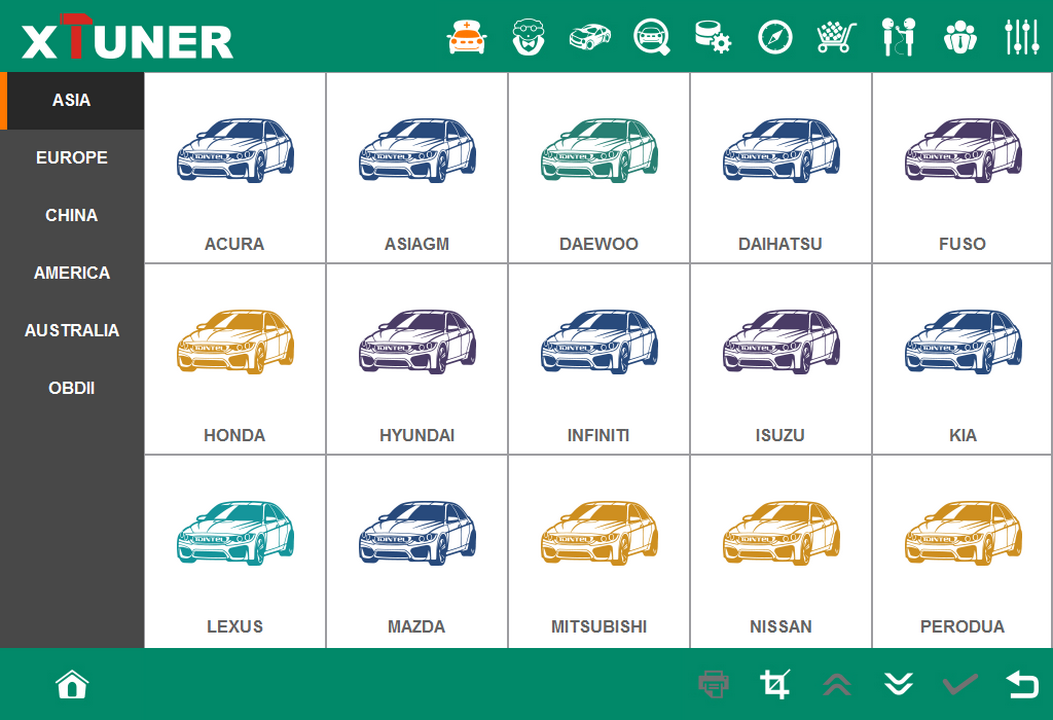 XTUNER E3 WiFi Full System Cars (ราคาไม่รวมคอมพิวเตอร์)