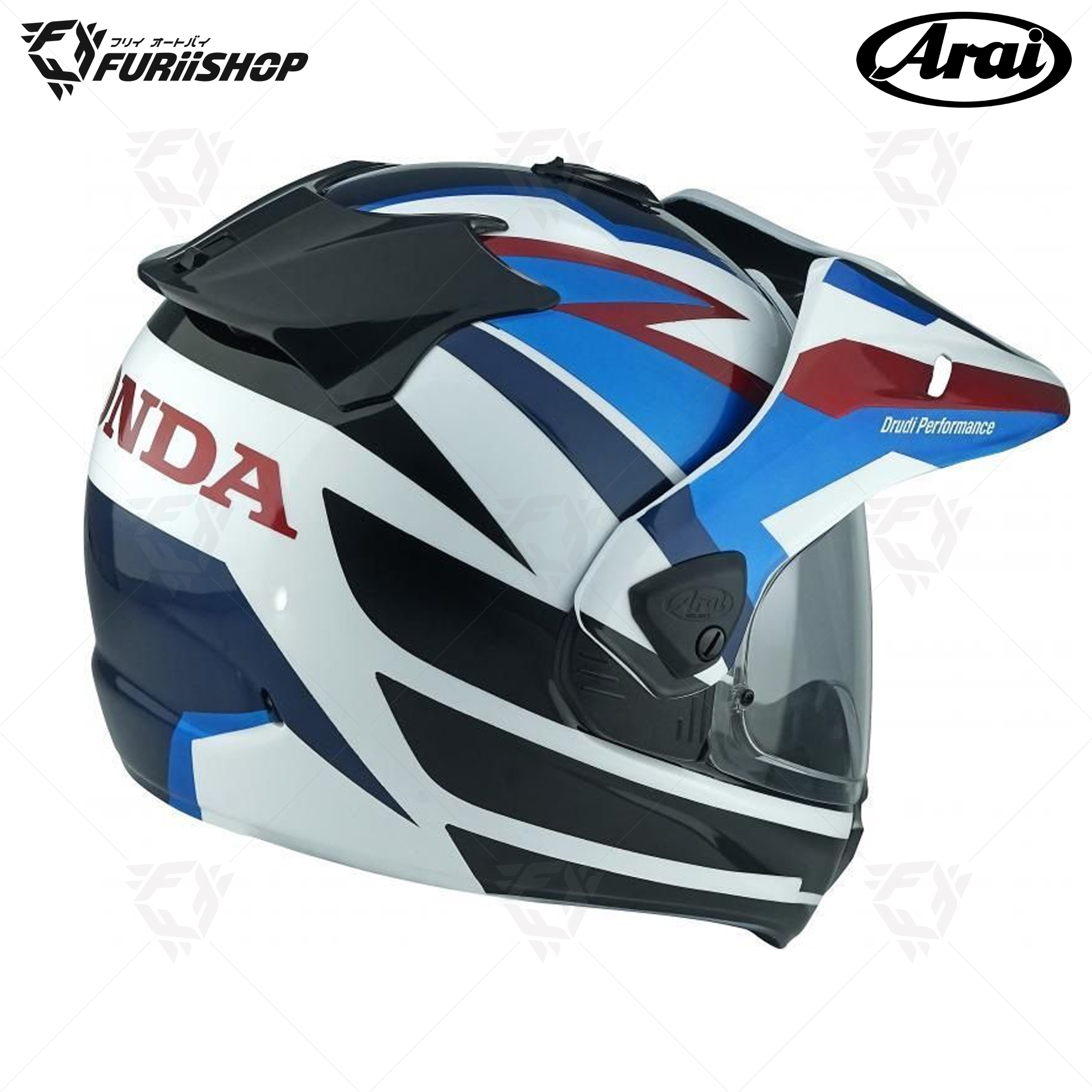 หมวกกันน็อคเต็มใบ Arai : Tour-X5 Honde AT Blue