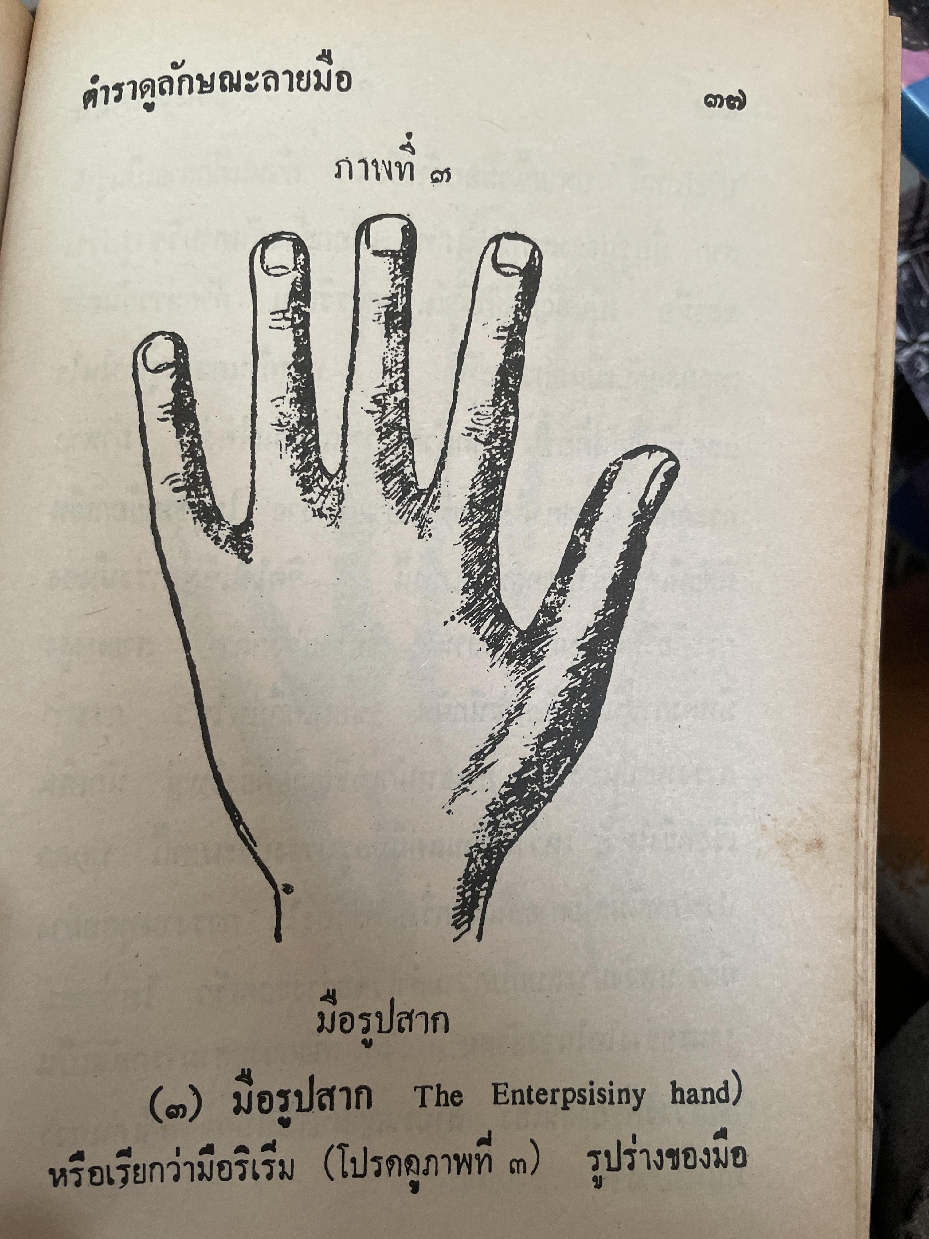 ตำราดูลักษณะลายมือ ผู้เชียน จำลอง พิศนาคะ 800 กรัม